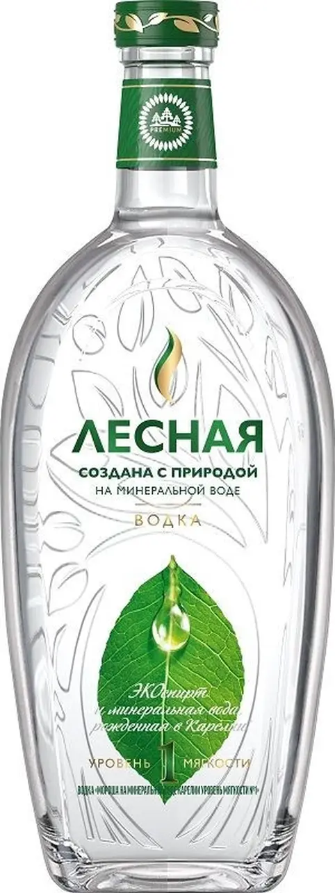 Водка Русский Север, "Лесная Мороша" Уровень мягкости №1,  0.7 л: Фото 1