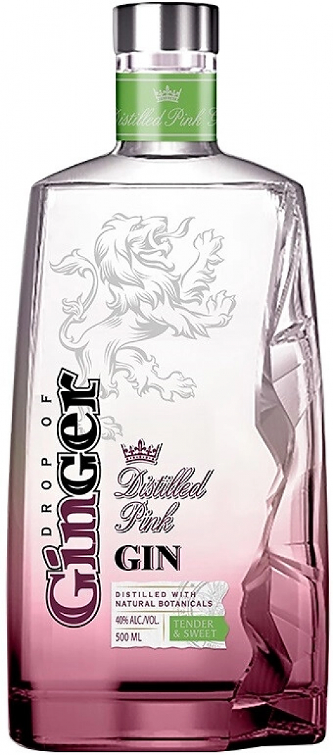 Джин "Drop of Ginger" Pink,  0.7 л: Фото 1