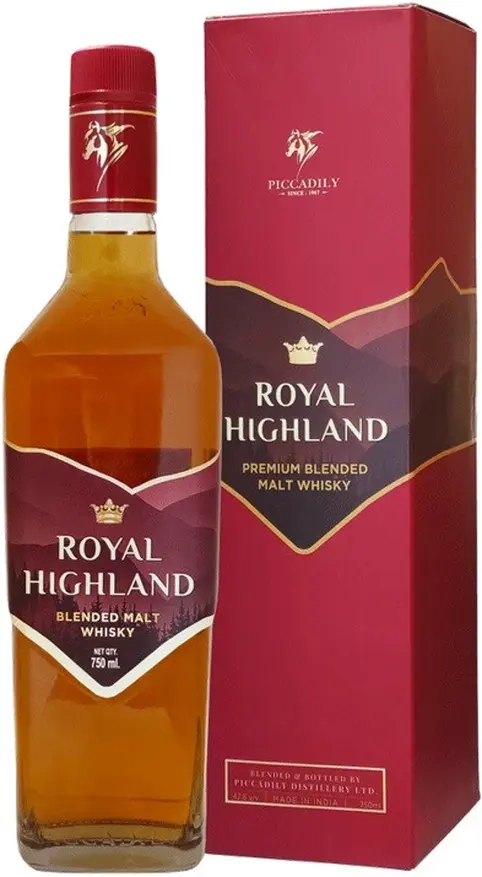 Виски "Royal Highland" Blended Malt, gift box,  0.75 л: Фото 1