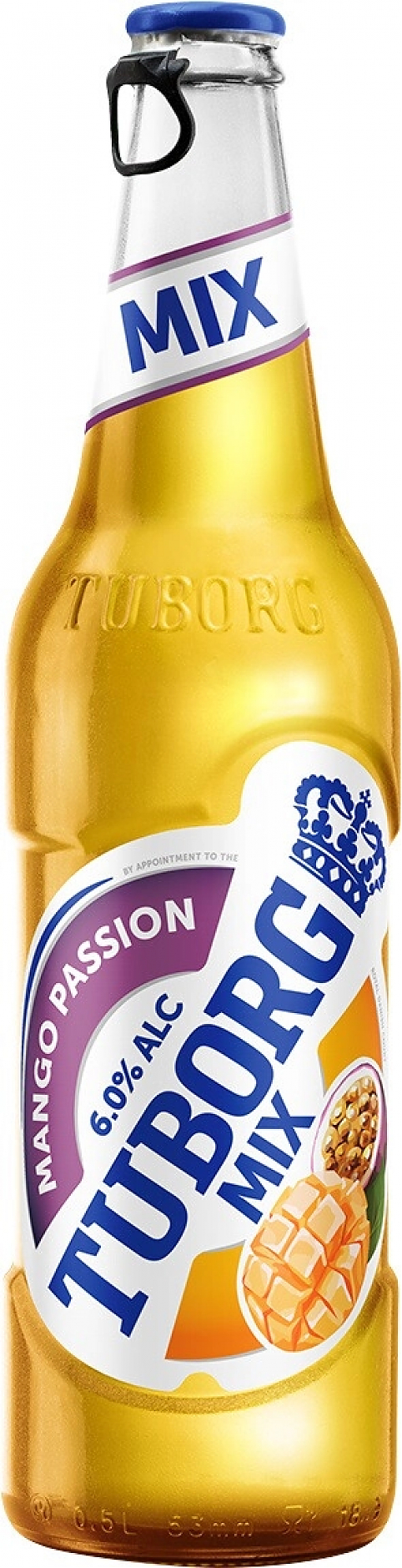 Пиво "Tuborg" Mix Mango Passion,  0.48 л: Фото 1