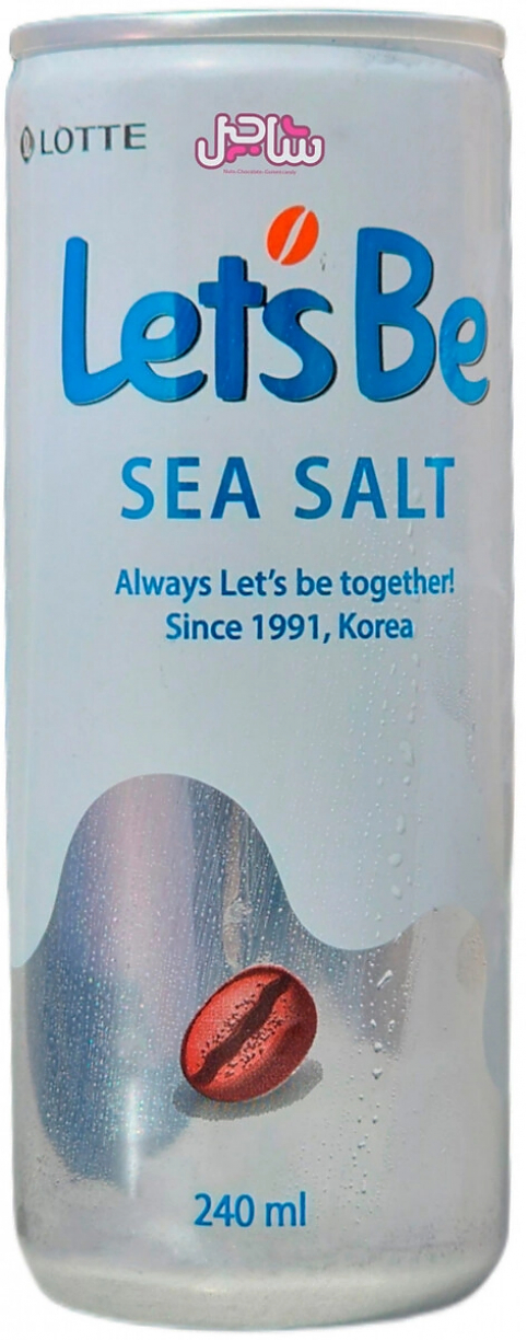 Напиток Lotte, "Let's Be Sea Salt" Coffe Drink, in can,  240 мл: Фото 1