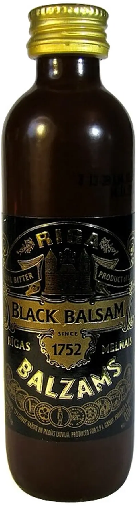 Ликер Riga Black Balsam,  40 мл: Фото 1
