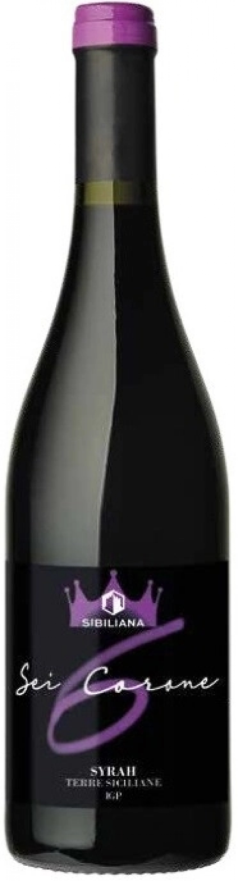 Вино Sibiliana, "Sei Corone" Syrah, Terre Siciliane IGP: Фото 1