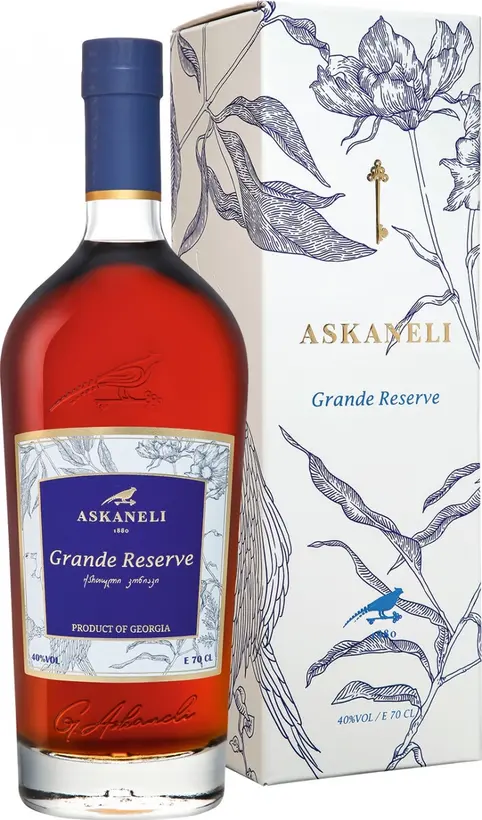 Коньяк "Askaneli" Grande Reserve 7 Years Old, gift box,  0.7 л: Фото 1