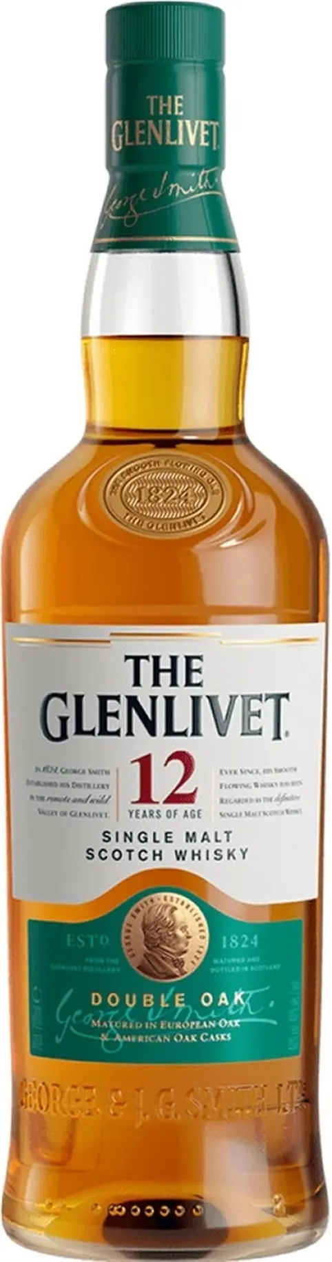 Виски "The Glenlivet" 12 Years Old,  0.7 л: Фото 1