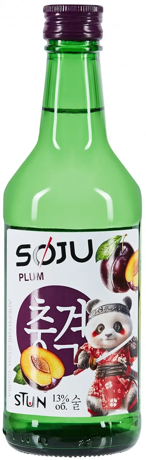 Аперитив \"STUN\" Soju Plum,  375 мл: Фото 1