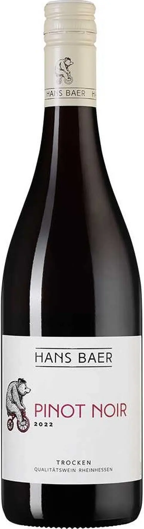 Вино Hans Baer, Pinot Noir: Фото 1