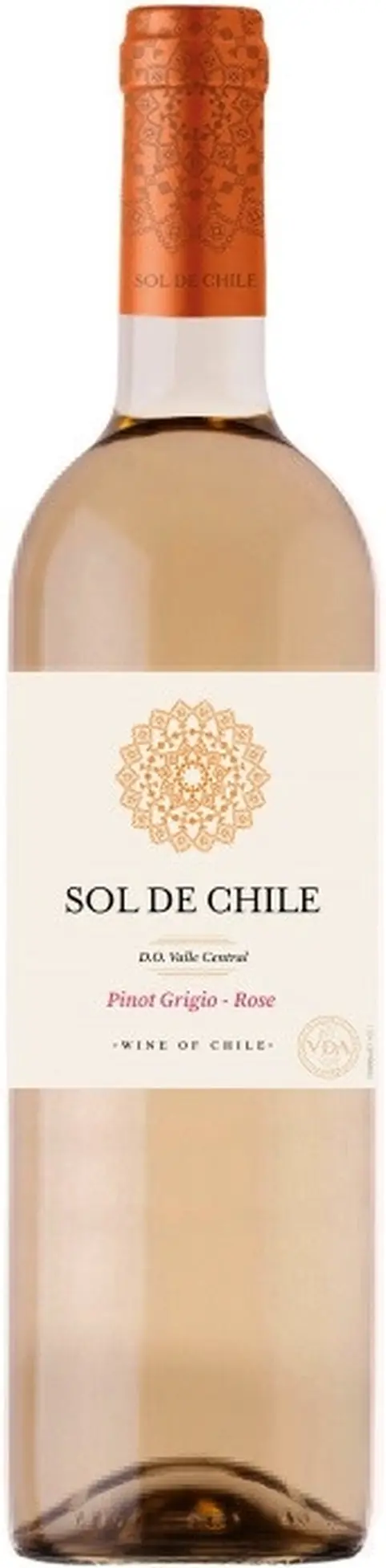 Вино "Sol de Chile" Pinot Grigio Rose, Valle Central DO: Фото 1
