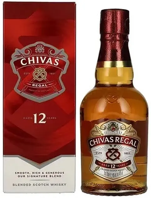 Виски \"Chivas Regal\" 12 years old, with box,  375 мл: Фото 1