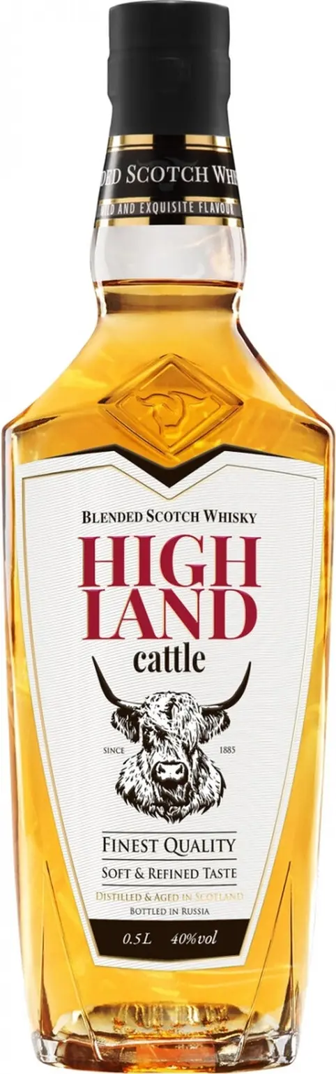 Виски "Highland Cattle" Blended,  0.5 л: Фото 1