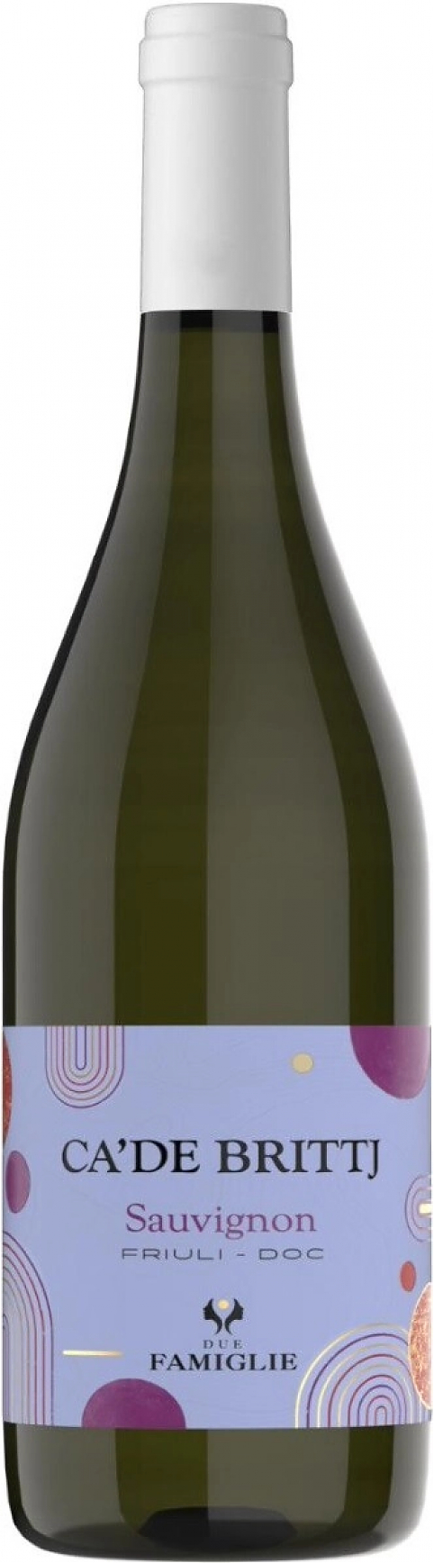 Вино "Ca'De Brittj" Sauvignon, Friuli DOC, 2022: Фото 1