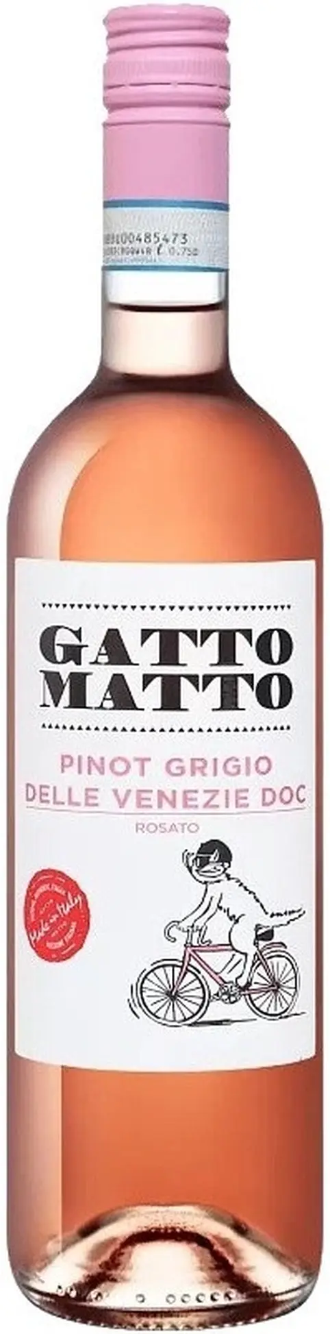 Вино Villa degli Olmi, "Gatto Matto" Pinot Grigio Rosato delle Venezie DOC: Фото 1