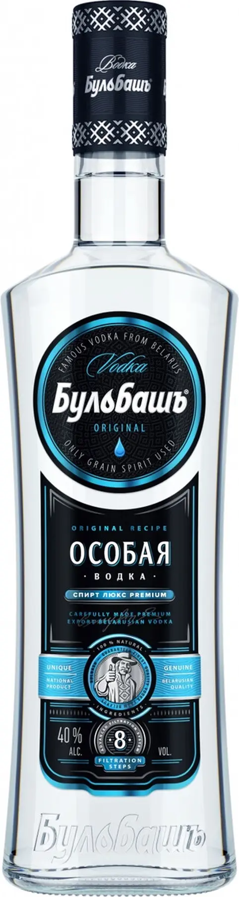 Водка "Бульбашъ Особая",  0.7 л: Фото 1