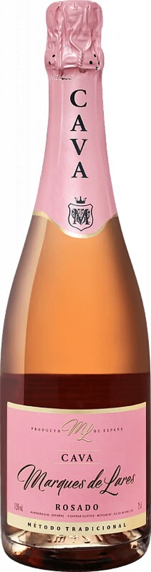Игристое вино "Marques de Lares" Rosado Brut, Cava DO: Фото 1