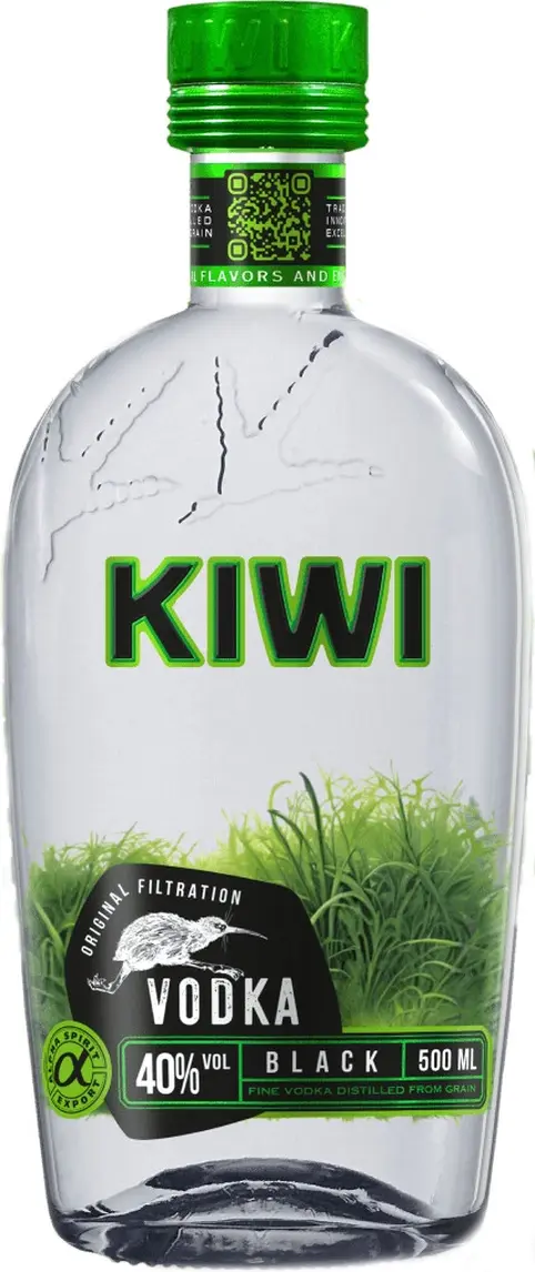 Водка "Kiwi" Black,  0.5 л: Фото 1