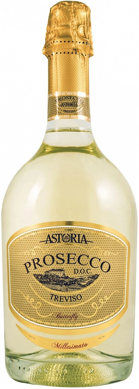 Игристое вино Astoria, "Butterfly" Prosecco DOC Treviso Millesimаto, 2023: Фото 1