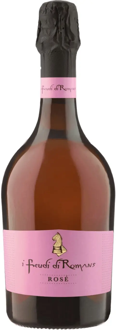 Игристое вино Lorenzon Enzo, "I Feudi di Romans" Rose Brut: Фото 1