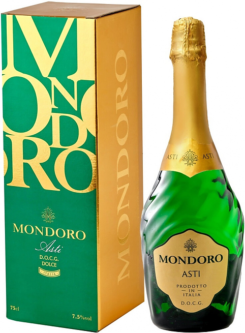Игристое вино Asti "Mondoro", gift box: Фото 1
