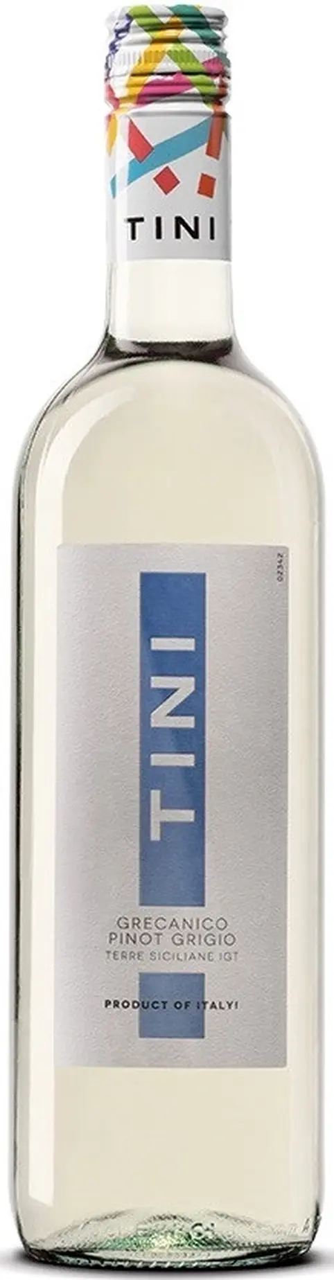 Вино "TINI" Grecanico-Pinot Grigio terre Siciliane IGT: Фото 1