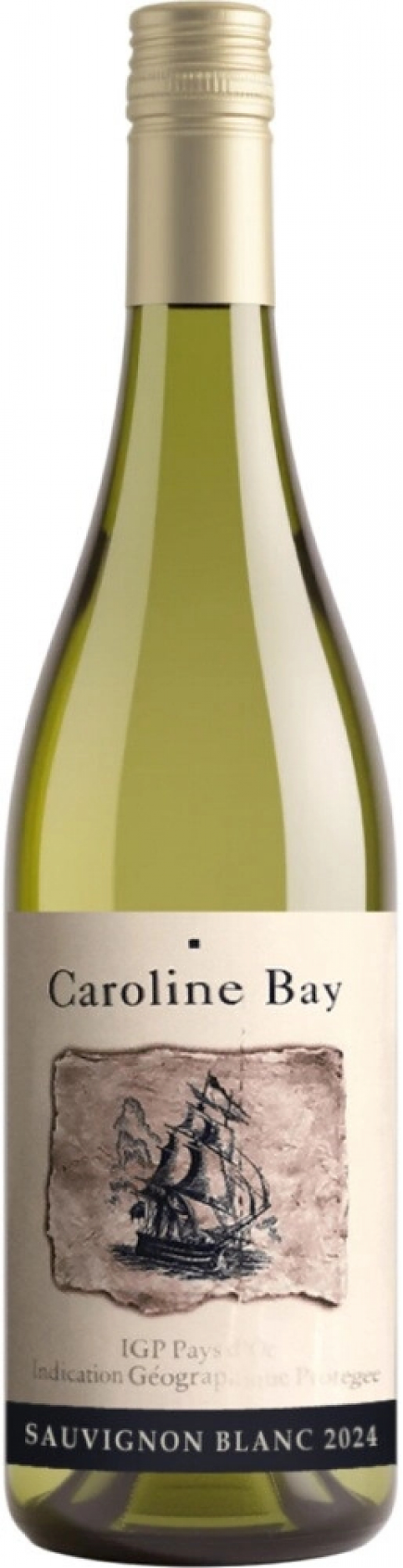 Вино Les Celliers Jean d'Alibert, "Caroline Bay" Sauvignon Blanc, Pays d'Oc IGP: Фото 1