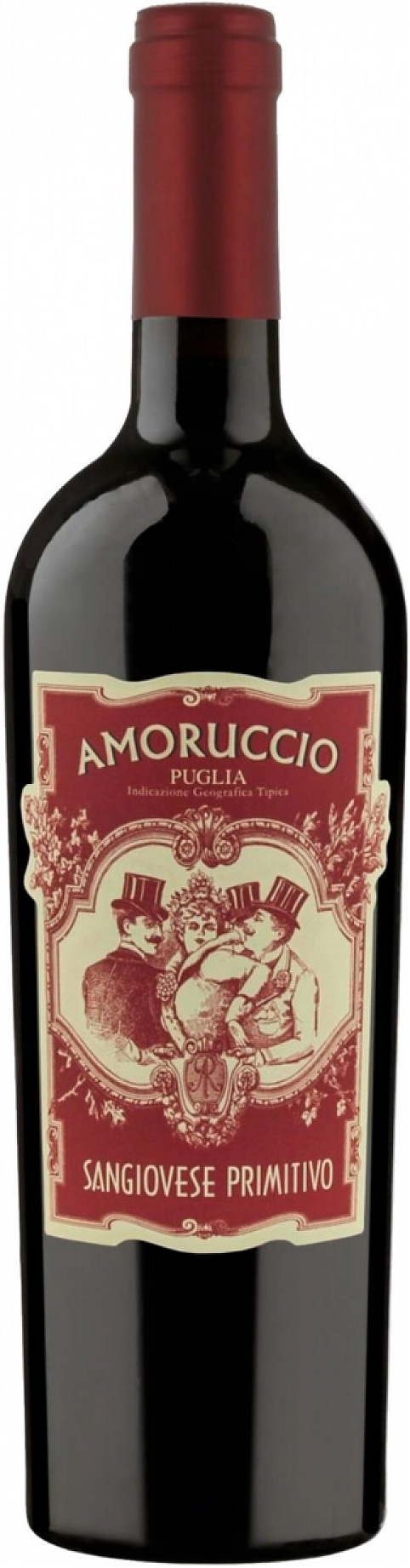 Вино "Amoruccio" Sangiovese Primitivo, Puglia IGT, 2024: Фото 1