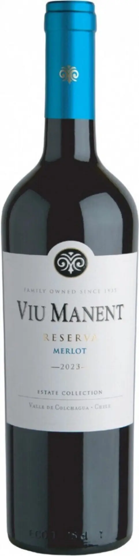 Вино Viu Manent, "Estate Collection" Reserva Merlot, Colchagua Valley DO: Фото 1