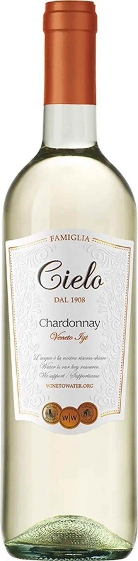 Вино Cielo e Terra, Chardonnay IGT: Фото 1