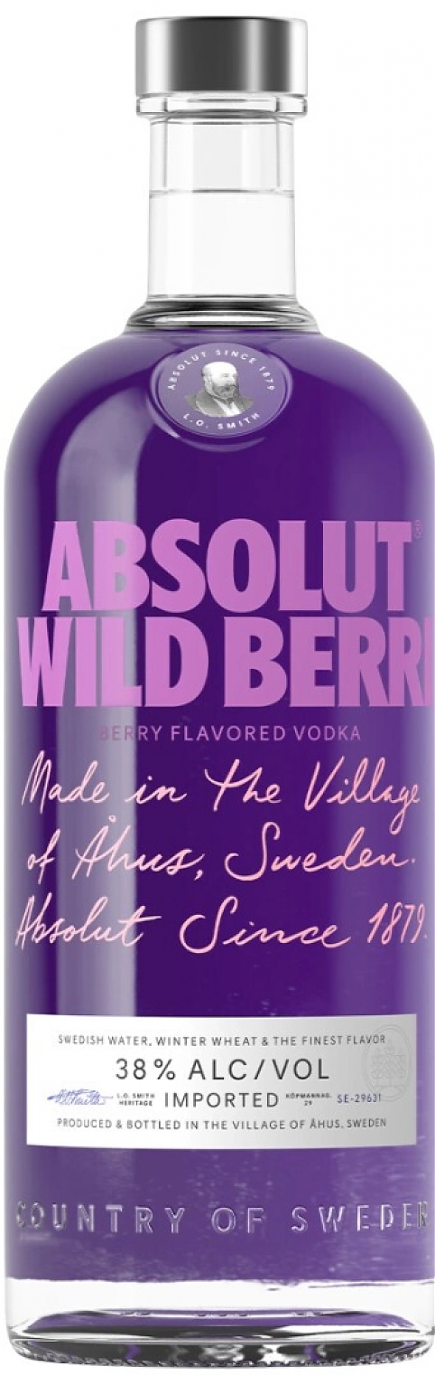 Ликер "Absolut" Wild Berri, Bitter,  0.7 л: Фото 1