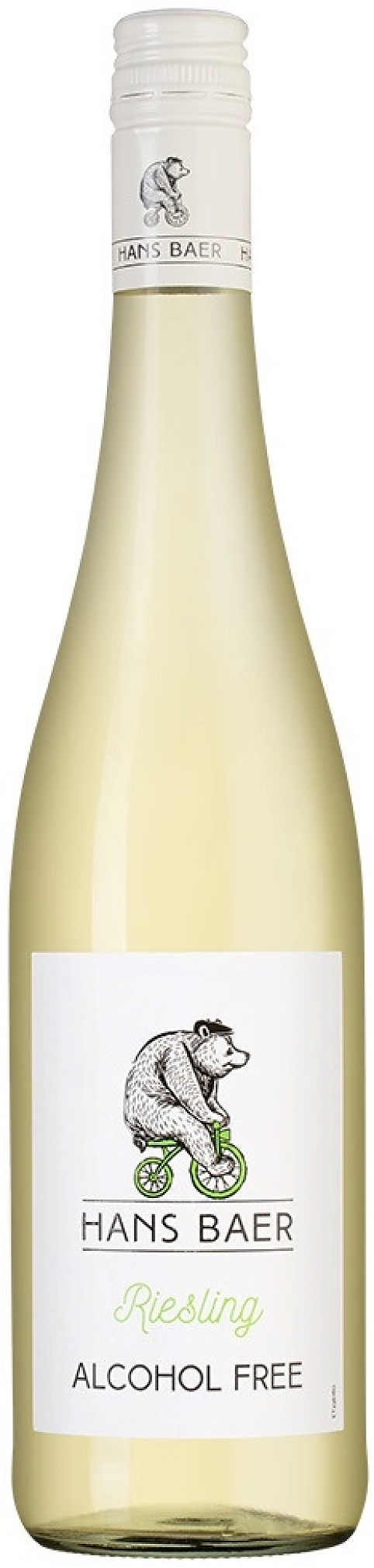Вино Hans Baer, Riesling \"Alcohol Free\", 2024: Фото 1