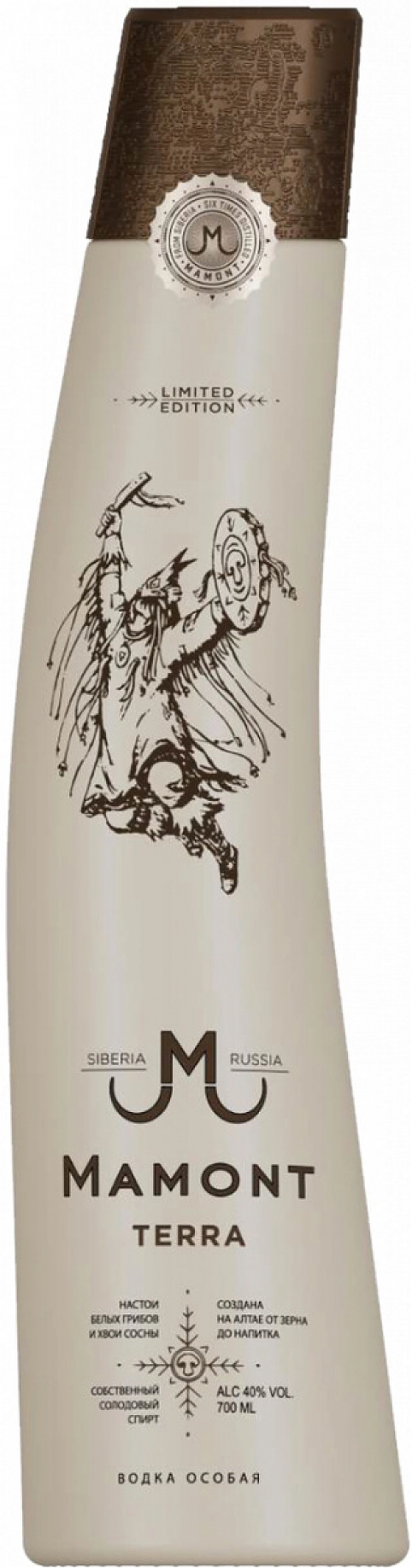 Водка "Mamont" Terra Limited Edition,  0.7 л: Фото 1