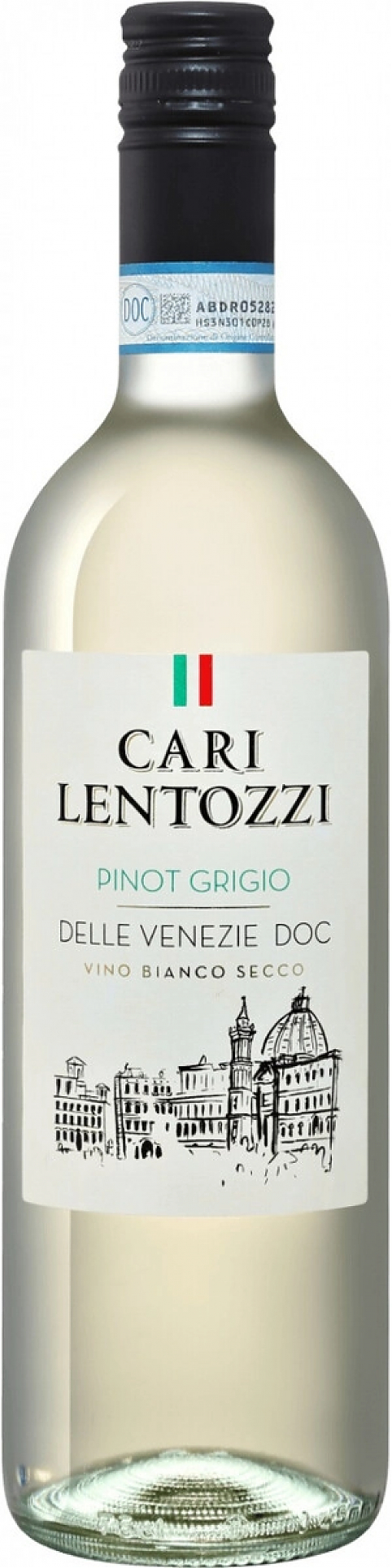 Вино "Cari Lentozzi" Pinot Grigio delle Venezie DOC, 2024: Фото 1