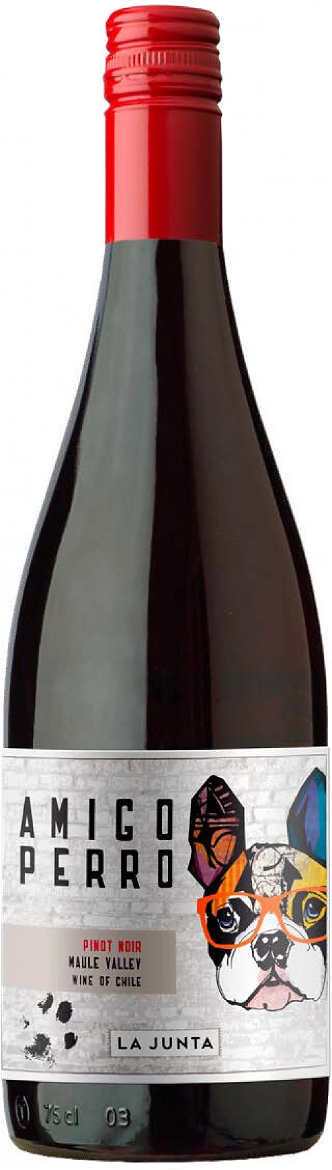 Вино "Amigo Perro" Pinot Noir, Maule Valley DO, 2023: Фото 1
