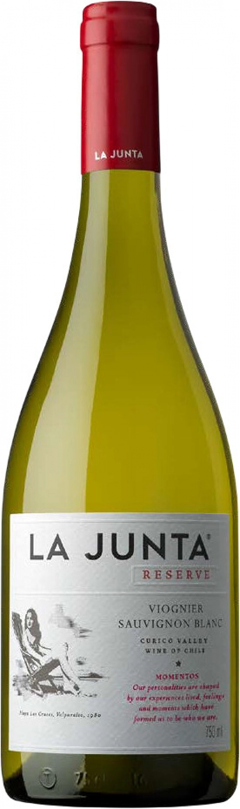 Вино La Junta, "Momentos" Reserve Viognier Sauvignon Blanc, Curico Valley DO, 2024: Фото 1