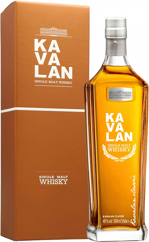 Виски \"Kavalan\" Single Malt, gift box,  0.5 л: Фото 1
