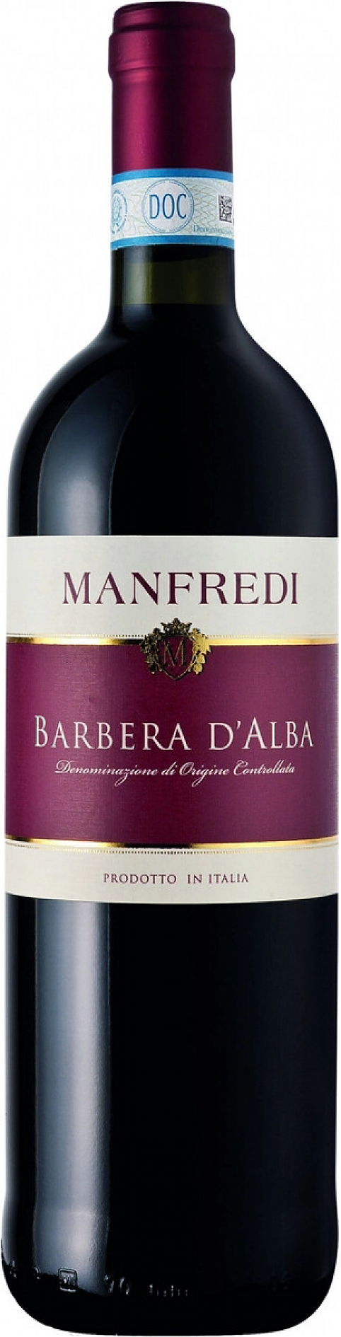 Вино "Manfredi" Barbera d'Alba DOC, 2023: Фото 1