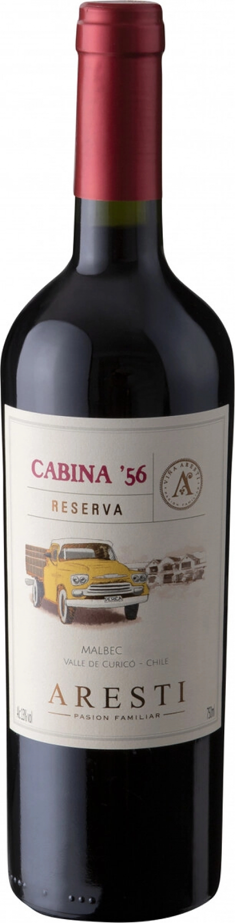 Вино Aresti, "Cabina 56" Reserva Malbec, Valle de Curico, 2023: Фото 1
