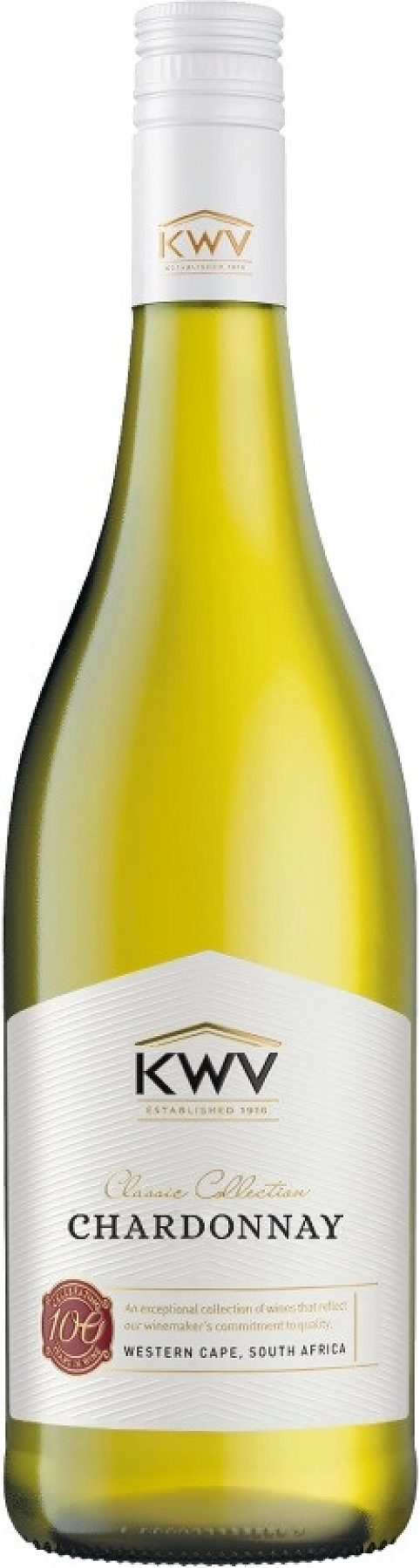 Вино KWV, "Classic Collection" Chardonnay, 2025: Фото 1