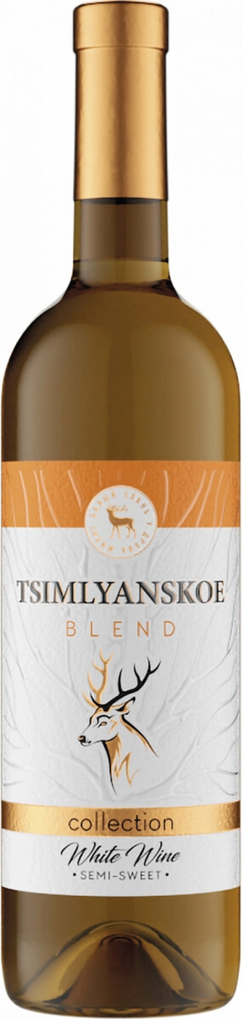 Вино \"Tsimlyanskoe Blend\" White Semi-Sweet, 2022: Фото 1