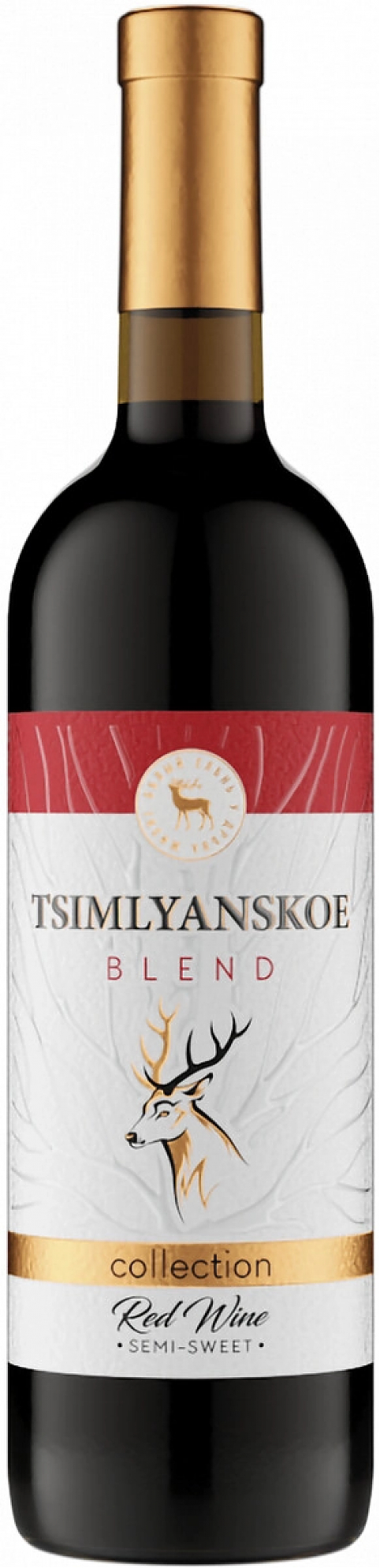 Вино "Tsimlyanskoe Blend" Red Semi-Sweet, 2022: Фото 1