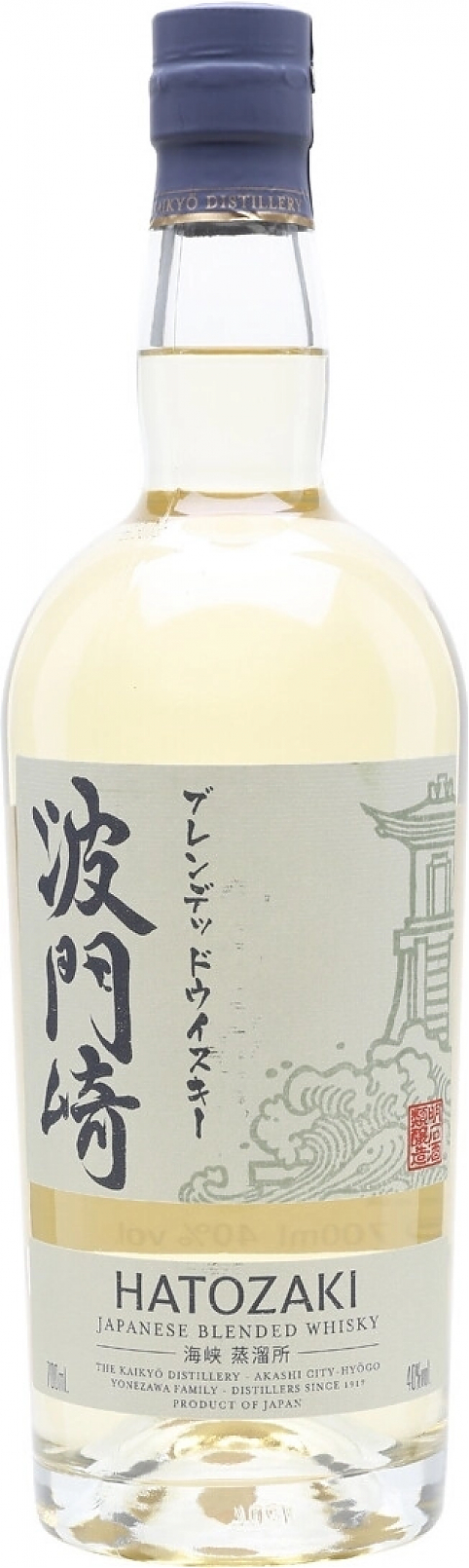 Виски "Hatozaki" Japanese Blended Whisky,  0.5 л: Фото 1