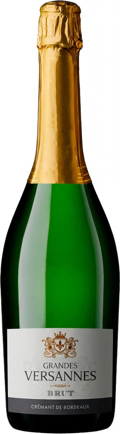 Игристое вино "Grandes Versannes" Cremant de Bordeaux AOP Brut, 2023: Фото 1