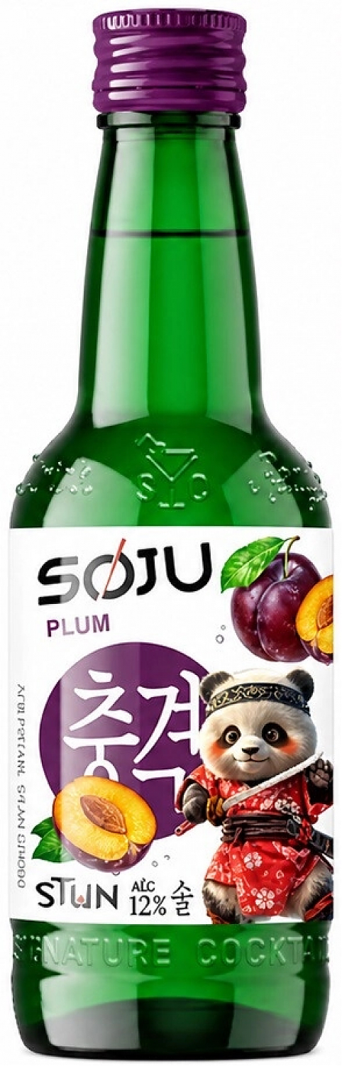 Аперитив "STUN" Soju Plum (12%),  300 мл: Фото 1