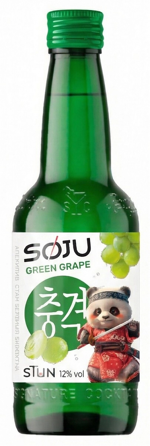Аперитив "STUN" Soju Green Grape,  300 мл: Фото 1