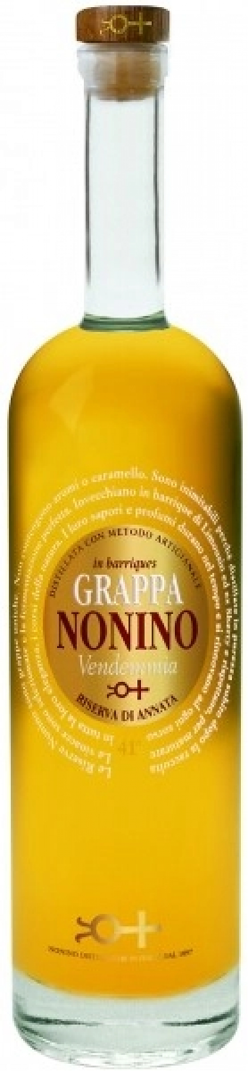 Граппа Nonino, "Vendemmia Riserva di Annata" in barriques,  0.7 л: Фото 1