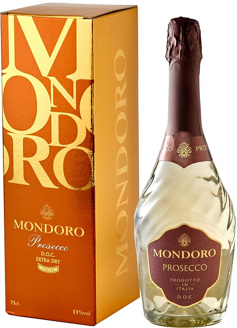 Игристое вино "Mondoro" Prosecco DOC, gift box: Фото 1