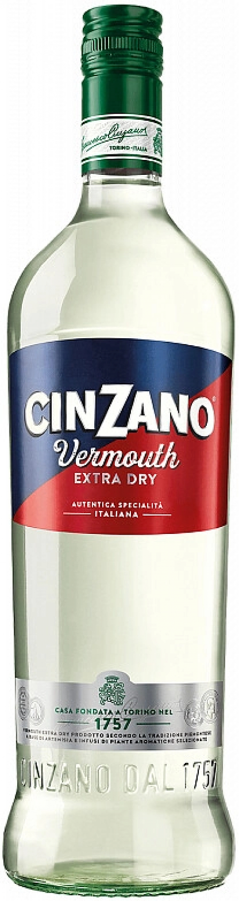 Вермут "Cinzano" Extra Dry,  1 л: Фото 1