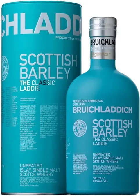 Виски Bruichladdich, "The Classic Laddie" Scottish Barley, in tube,  0.7 л: Фото 1