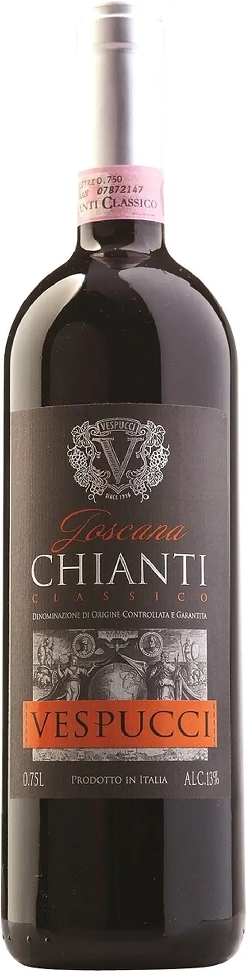 Вино "Vespucci" Chianti Classico DOCG, 1.5 л: Фото 1