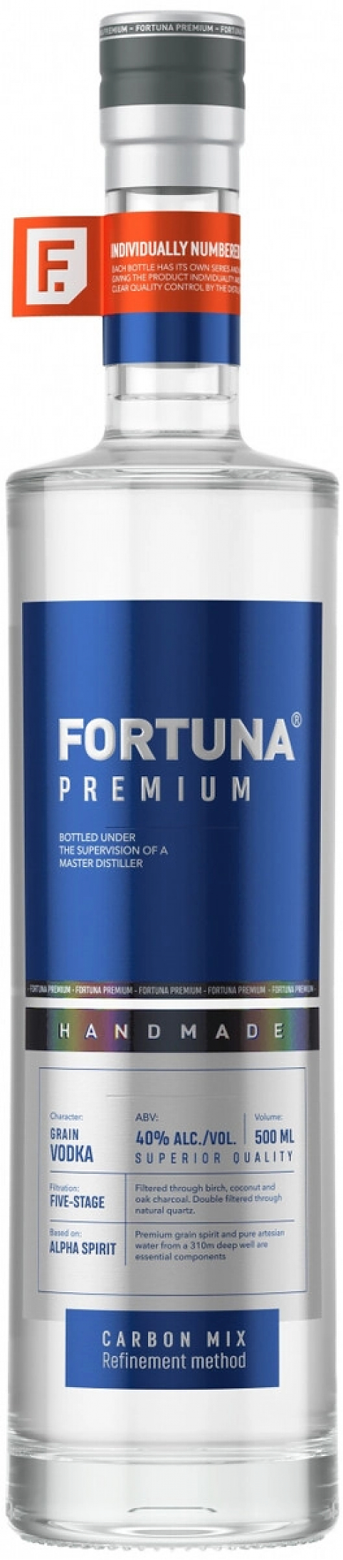 Водка "Fortuna" Premium,  0.5 л: Фото 1