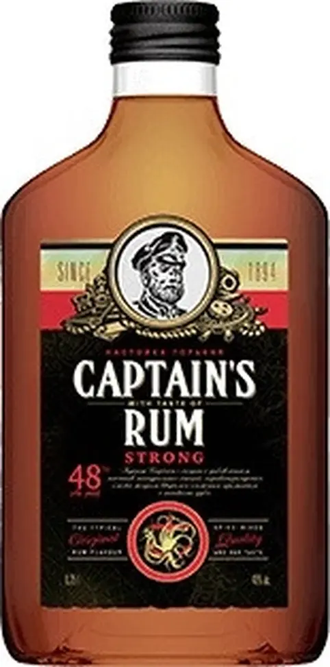 Ликер "Captain's Rum" Strong, Bitter,  250 мл: Фото 1